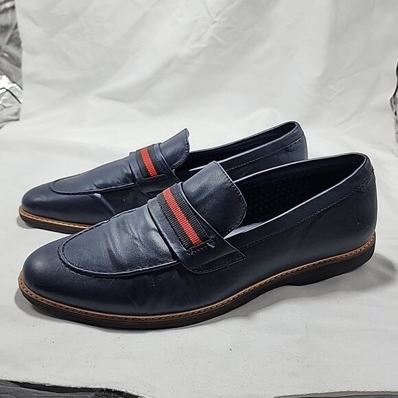 STEVE MADDEN STYLE P- ODIN BLUE OXFORD SHOES MENS 11.5 HAVE A GUCCI VIBE IN GUC - Picture 1 of 16